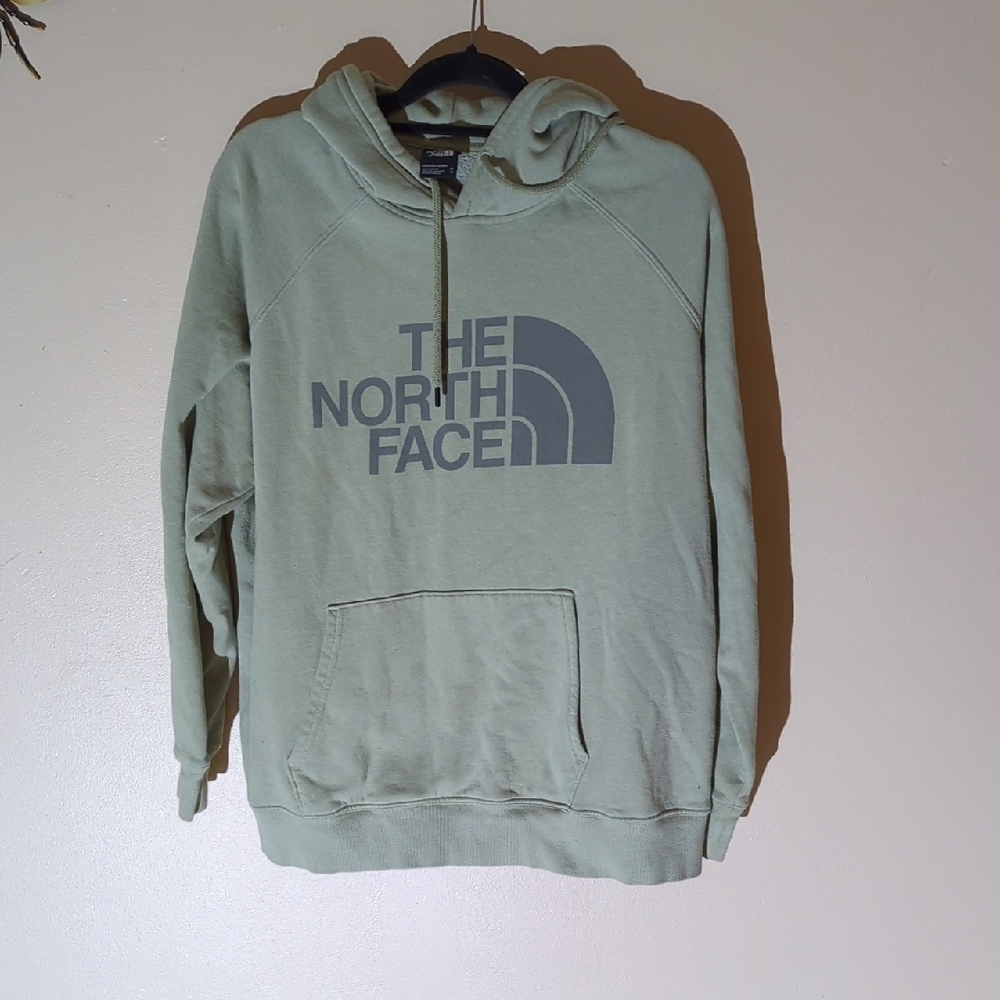 The North Face Men's Olive Hoodie - Picture 3 of 10